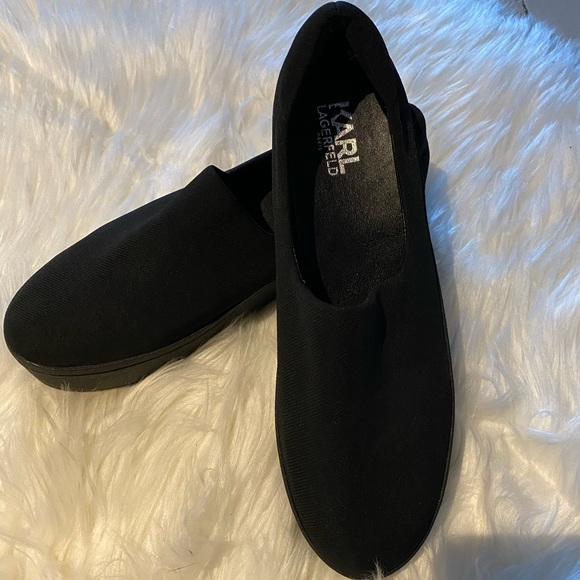 Karl Lagerfeld platform slip on - Picture 3 of 6